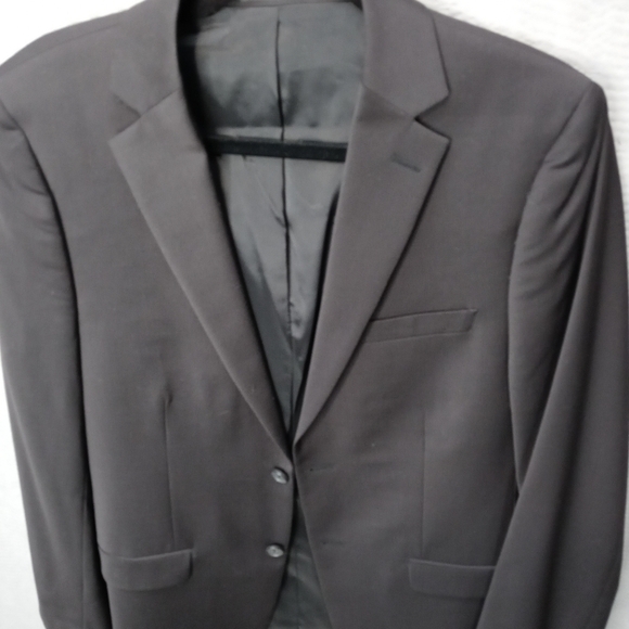 Calvin Klein men's two button jacket blazer black - Picture 2 of 7